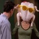 Non, ce n'�tait pas une vraie dinde sur la t�te de Monica !