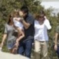 Jen et Courtney � la plage
